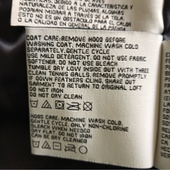 ANNE Klein chevron quilted puffa parka Size 16 - Picture 13 of 14